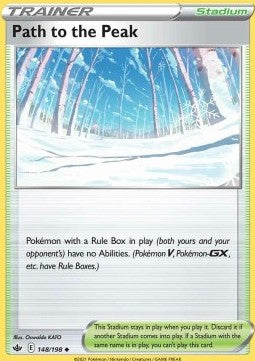 Path to the Peak - Chilling Reign (Uncommon) [CRE-148] Hover Image