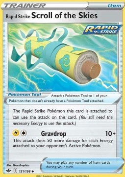 Rapid Strike Scroll of the Skies - Chilling Reign (Uncommon) [CRE-151] Hauptbild