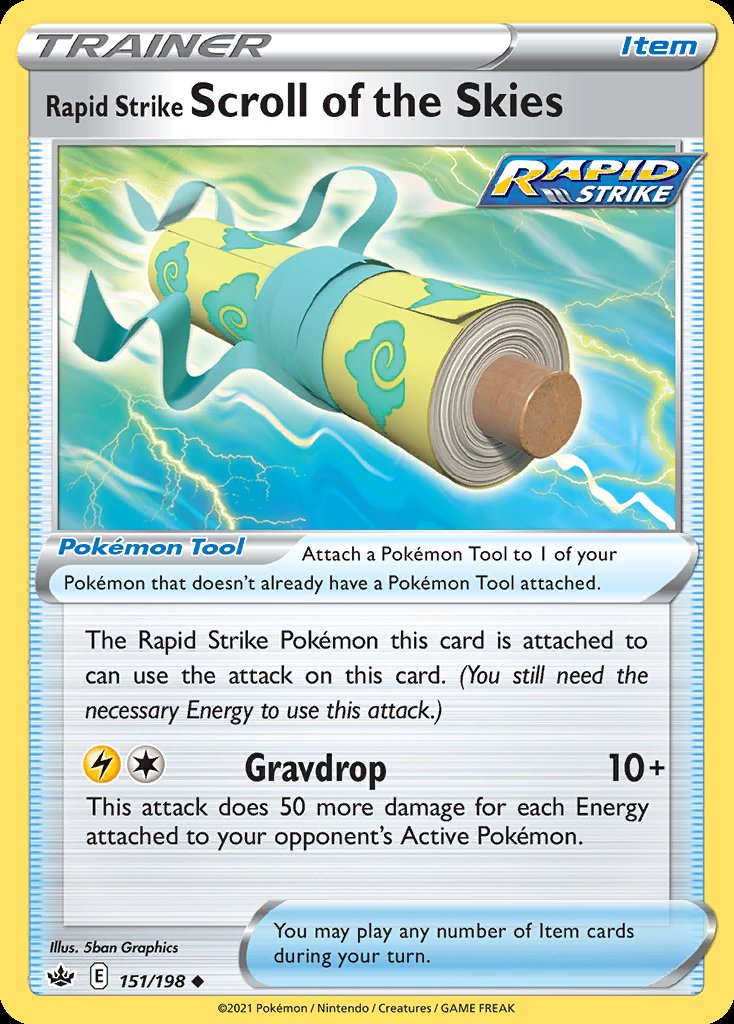 Rapid Strike Scroll of the Skies - Chilling Reign (Uncommon) [CRE-151] Immagine principale del prodotto