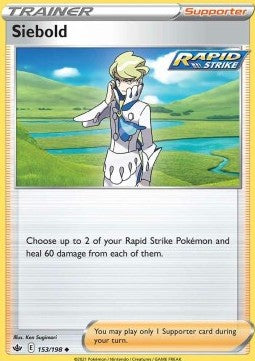 Siebold - Chilling Reign (Uncommon) [CRE-153] Hover Image