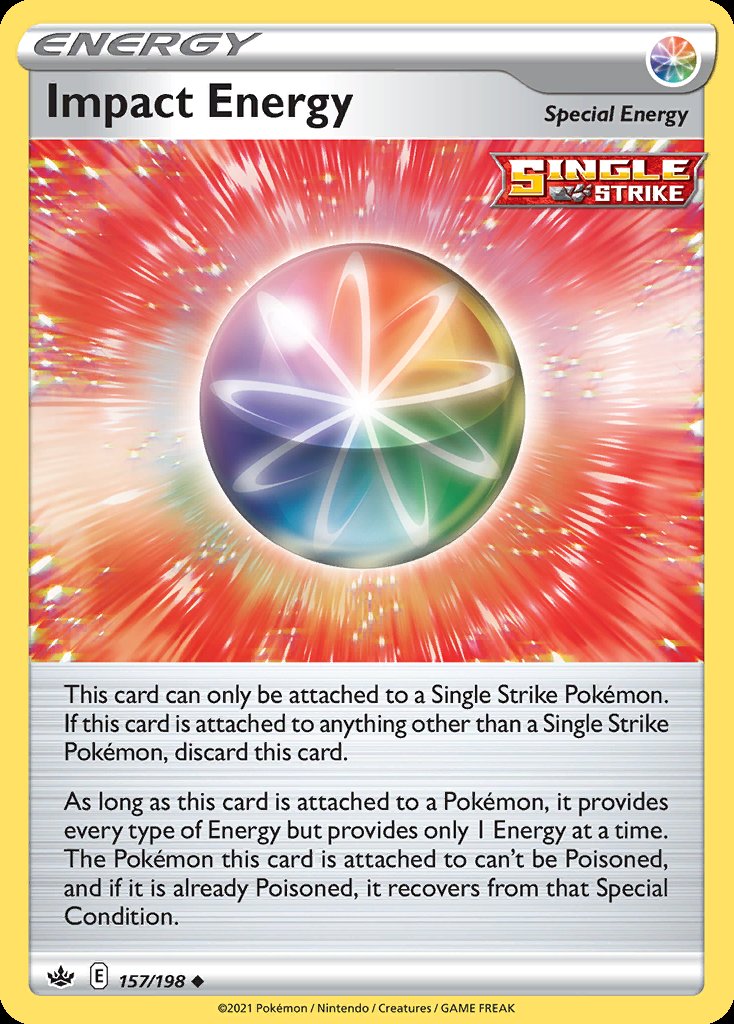 Impact Energy - Chilling Reign (Uncommon) [CRE-157] Immagine principale del prodotto