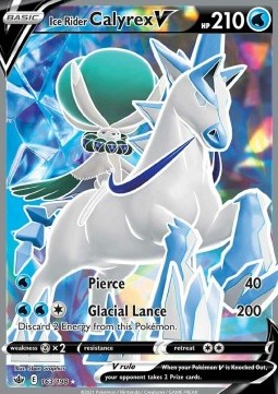 Ice Rider Calyrex V - Chilling Reign (Ultra Rare) [CRE-163] Hauptbild