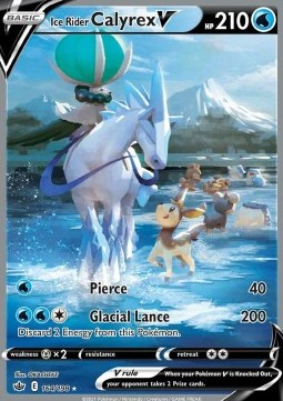 Ice Rider Calyrex V - Chilling Reign (Ultra Rare) [CRE-164] Hauptbild