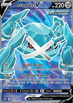 Metagross V - Chilling Reign (Ultra Rare) [CRE-181]