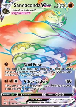 Sandaconda VMAX - Chilling Reign (Secret Rare) [CRE-206] Hover Image