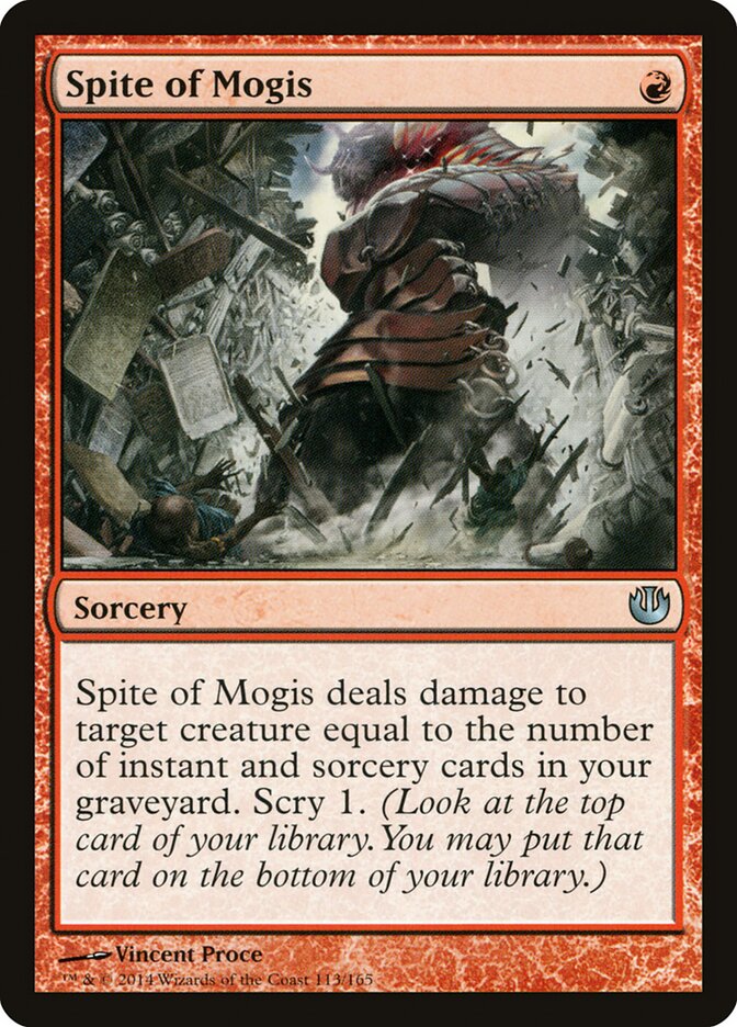 Spite of Mogis - Journey into Nyx (Uncommon) [JOU-113]