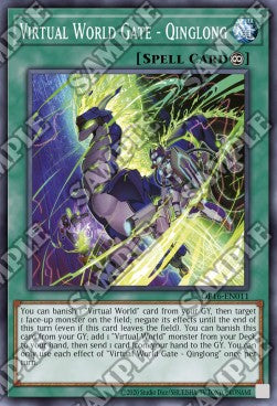 Virtual World Gate - Qinglong - OTS Tournament Pack 16 (Super Rare) [OP16-011]