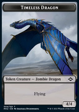 Timeless Dragon Token - Modern Horizons 2: Extras (Token) [XMH2-T04]