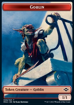 Goblin Token (Red 1/1) - Modern Horizons 2: Extras (Token) [XMH2-T08] Main image