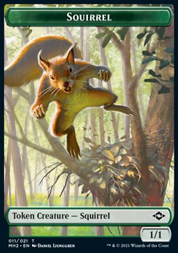 Squirrel Token (Green 1/1) - Modern Horizons 2: Extras (Token) [XMH2-T11] Hauptbild