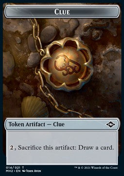 Clue Token (V.1) - Modern Horizons 2: Extras (Token) [XMH2-T14] Hauptbild