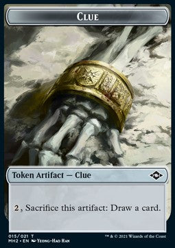 Clue Token (V.2) - Modern Horizons 2: Extras (Token) [XMH2-T15] Hauptbild
