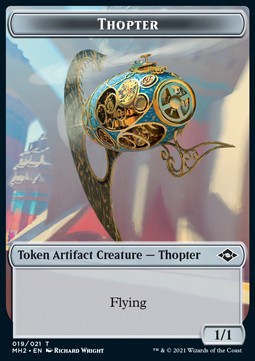 Thopter Token (Artifact 1/1) - Modern Horizons 2: Extras (Token) [XMH2-T19] Hoofdafbeelding