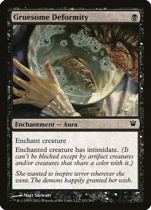 Gruesome Deformity – Innistrad (ISD-103) Magic: The Gathering card