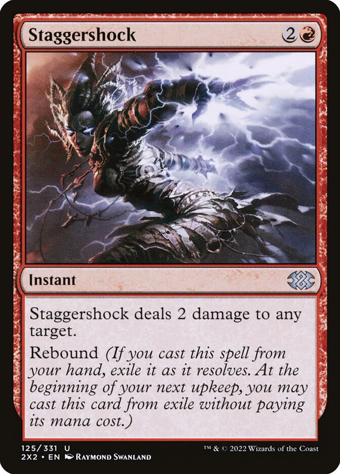 Staggershock - Double Masters 2022 (Uncommon) [2X2-125]