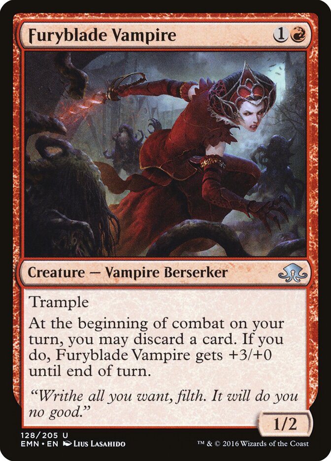 Furyblade Vampire - Eldritch Moon (Uncommon) [EMN-128]