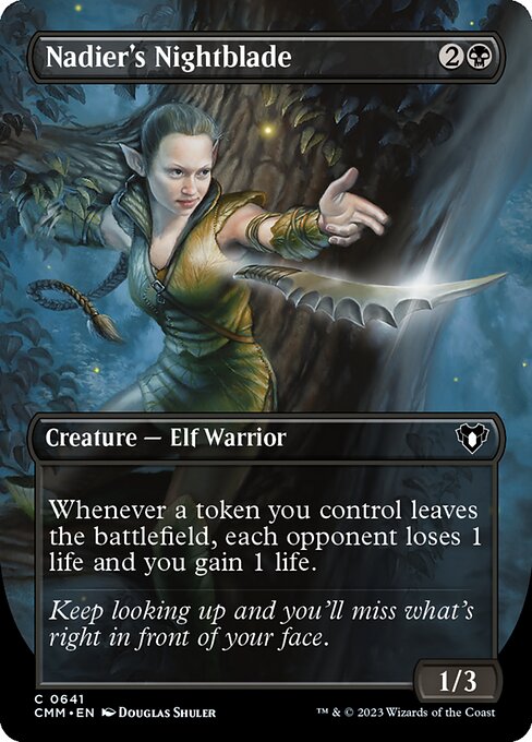 Nadier's Nightblade – Commander Masters (CMM-641) Magic: The Gathering card | LC-REM-20260804-15376407593292-56b0a988-5aee-4f4c-8efe-4c2a392702b1 Immagine principale del prodotto