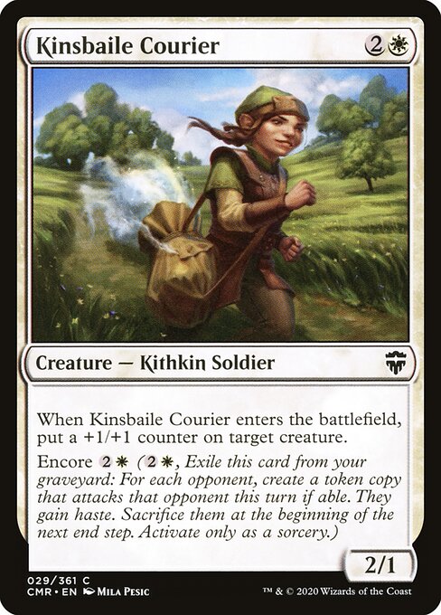 Kinsbaile Courier – Commander Legends (CMR-29) Magic: The Gathering card Immagine principale del prodotto