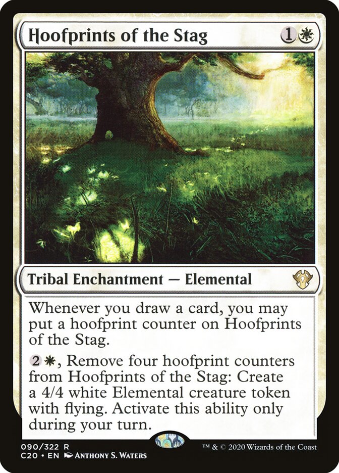 Hoofprints of the Stag - Commander: Ikoria (Rare) [C20-90] Hauptbild