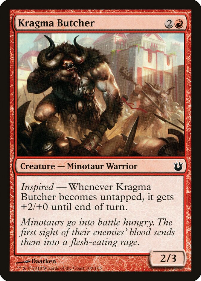 Kragma Butcher - Born of the Gods (Common) [BNG-100]