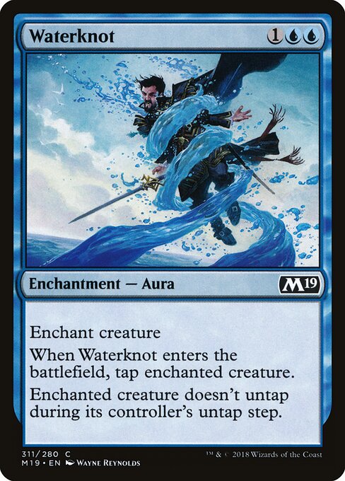 Waterknot – Core Set 2019 (M19-311) Magic: The Gathering card | LC-REM-20260804-15359416467788-56e109e2-b8ff-47d0-a962-dc996c1656e8