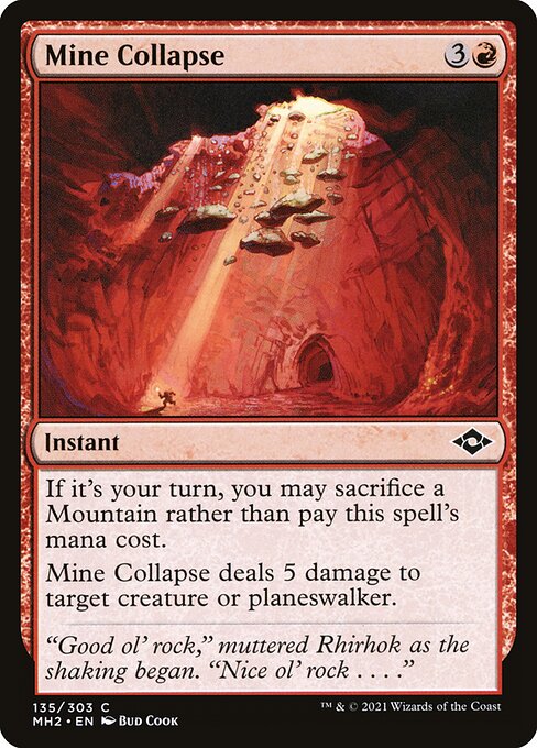 Mine Collapse – Modern Horizons 2 (MH2-135) Magic: The Gathering card