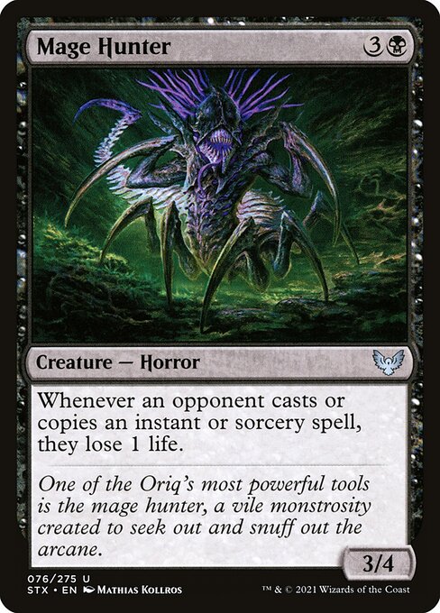 Mage Hunter – Strixhaven: School of Mages (STX-76) Magic: The Gathering card | LC-REM-20260804-15765057503564-56fcbe4a-2d98-4fa9-a6c3-e28255171a4d Hauptbild