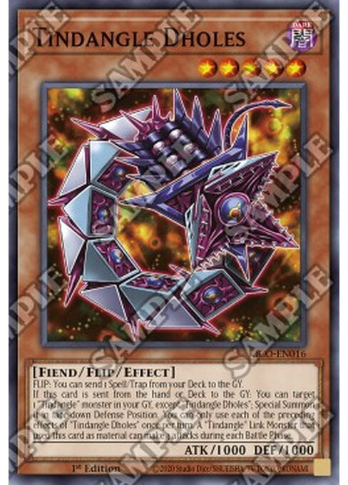 Tindangle Dholes — King's Court (KICO-016) Yu-Gi-Oh! card Image principale du produit