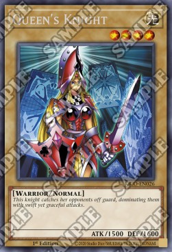 Queen's Knight (V.1 - Rare) - King's Court (Rare) [KICO-026]