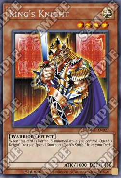 King's Knight (V.1 - Rare) - King's Court (Rare) [KICO-027] Hover Image