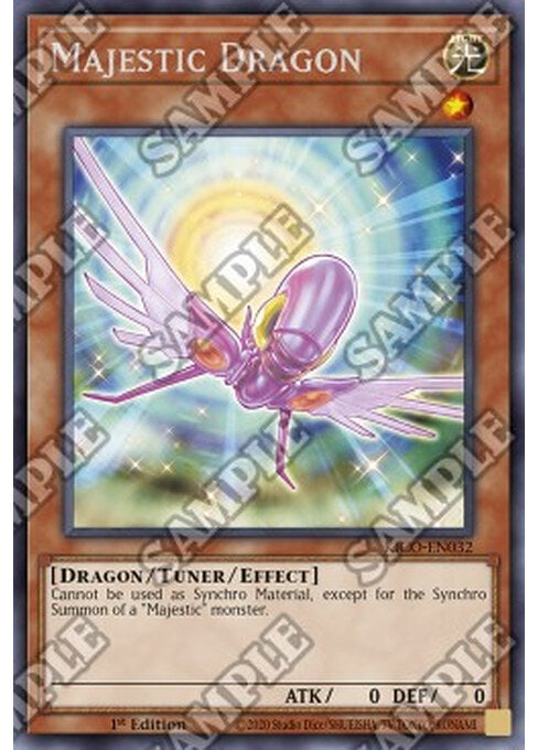 Majestic Dragon — King's Court (KICO-032) Yu-Gi-Oh! card Main image