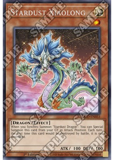 Stardust Xiaolong — King's Court (KICO-033) Yu-Gi-Oh! card Image principale du produit