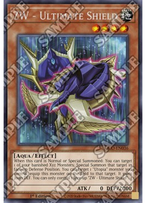 ZW - Ultimate Shield — King's Court (KICO-036) Yu-Gi-Oh! card Imagen principal del producto