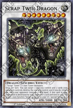 Scrap Twin Dragon - King's Court (Super Rare) [KICO-038] Hauptbild