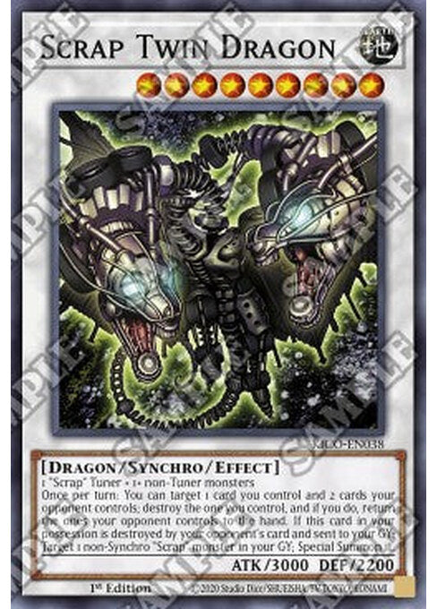Scrap Twin Dragon — King's Court (KICO-038) Yu-Gi-Oh! card Imagen principal del producto