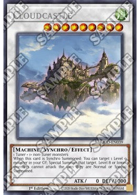 Cloudcastle — King's Court (KICO-039) Yu-Gi-Oh! card Imagen principal del producto