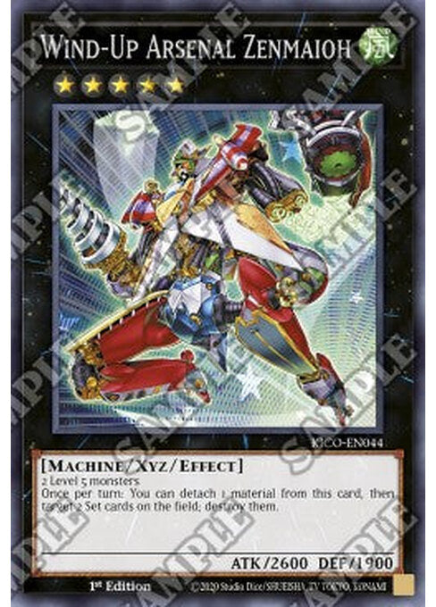 Wind-Up Arsenal Zenmaioh — King's Court (KICO-044) Yu-Gi-Oh! card Imagen principal del producto