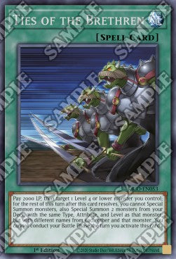 Ties of the Brethren - King's Court (Rare) [KICO-053] Hover Image