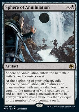 Sphere of Annihilation - Adventures in the Forgotten Realms (Rare) [AFR-121] Main image