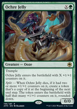 Ochre Jelly - Adventures in the Forgotten Realms (Rare) [AFR-196] Main image