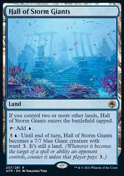 Hall of Storm Giants - Adventures in the Forgotten Realms (Rare) [AFR-257] Image principale du produit
