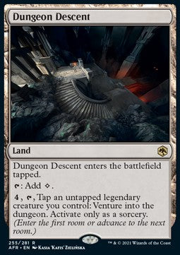 Dungeon Descent - Adventures in the Forgotten Realms (Rare) [AFR-255]