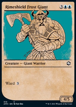 Rimeshield Frost Giant - Adventures in the Forgotten Realms: Extras (Common) [XAFR-310] Main image
