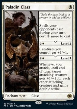 Paladin Class - Adventures in the Forgotten Realms (Rare) [AFR-29] Main image
