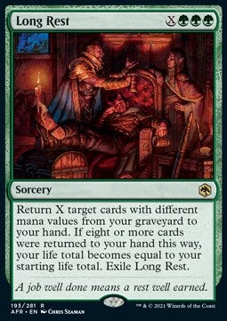 Long Rest - Adventures in the Forgotten Realms (Rare) [AFR-193] Hover Image