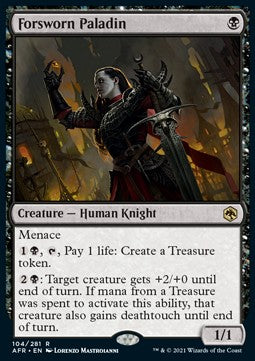 Forsworn Paladin - Adventures in the Forgotten Realms (Rare) [AFR-104] Hover Image