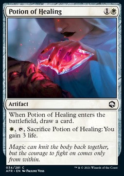 Potion of Healing - Adventures in the Forgotten Realms (Common) [AFR-34] Main image