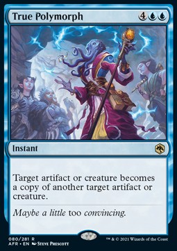 True Polymorph - Adventures in the Forgotten Realms (Rare) [AFR-80] Hover Image