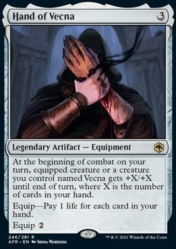 Hand of Vecna - Adventures in the Forgotten Realms (Rare) [AFR-246] Hover Image