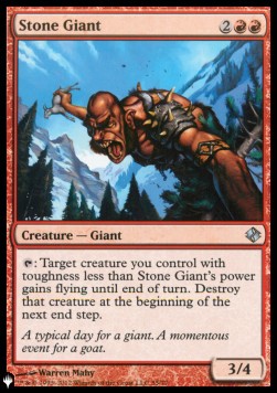 Stone Giant - The List (Uncommon) [ZNL-55] Immagine principale del prodotto
